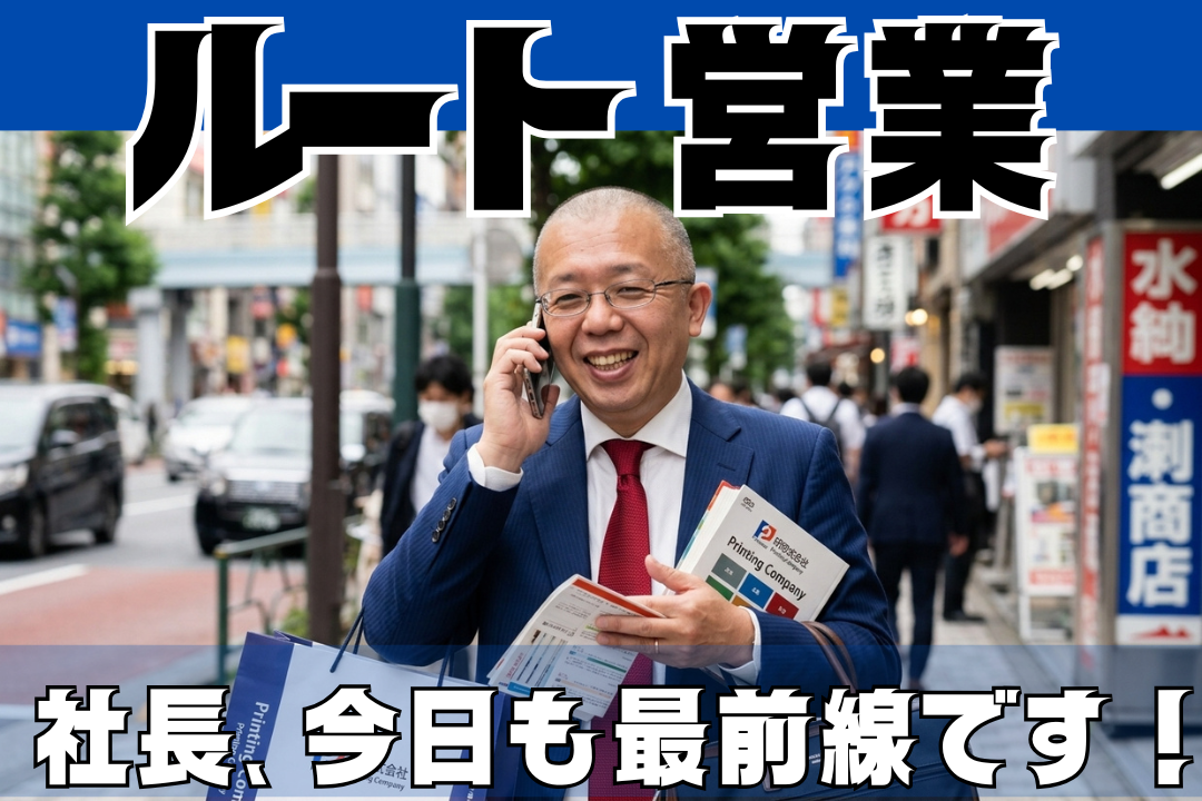 【既存顧客の伴走者】「売る」より「聞く」が大切。1,000社の信頼を受け継ぎ、印刷・販促のプロへ成長しませんか？